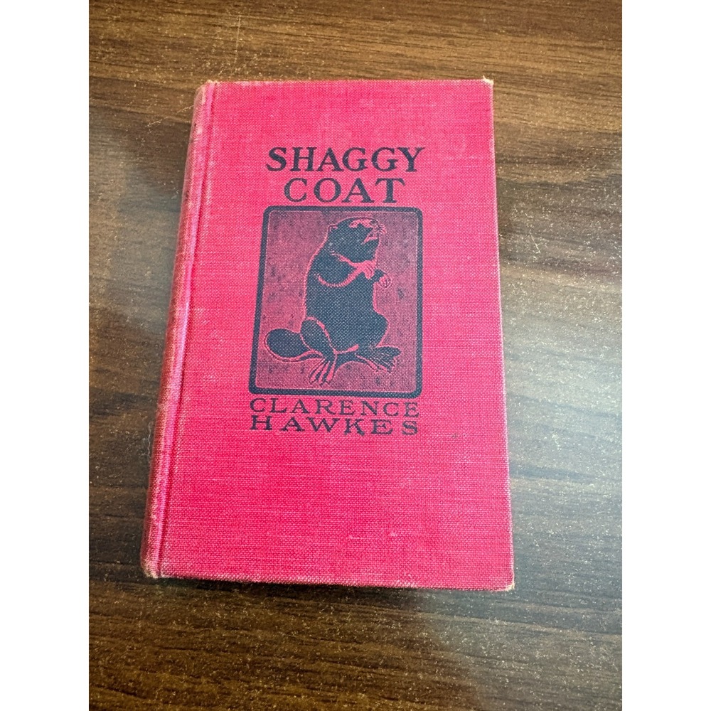 Shaggy Coat Biography of a Beaver HC Book 1906 Clarence Hawkes Illustrated